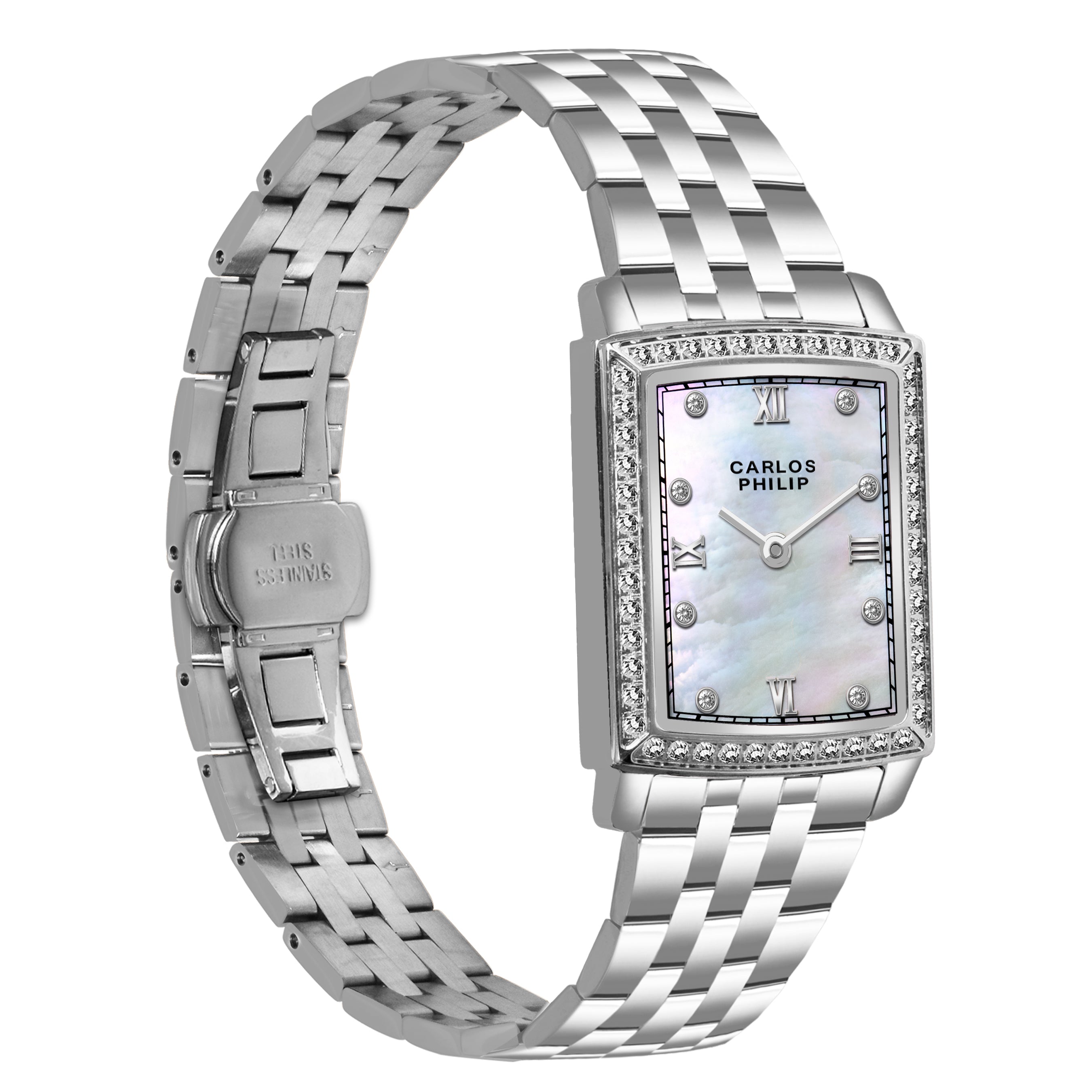 Aura-4061-9 + Dazzle Series S04029-1 Couple Watch