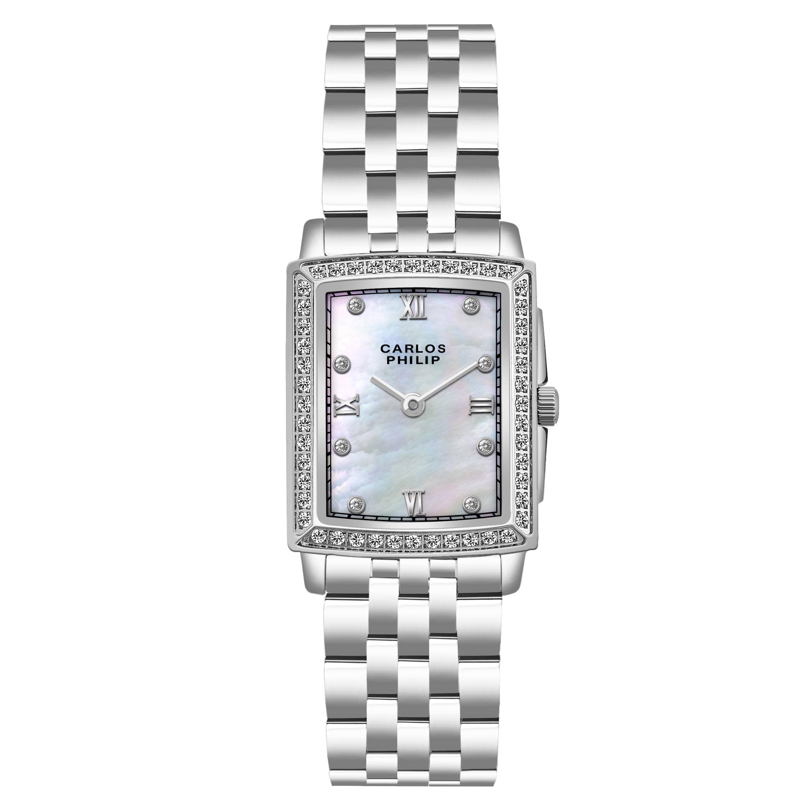 Aura-4061-9 + Dazzle Series S04029-1 Couple Watch