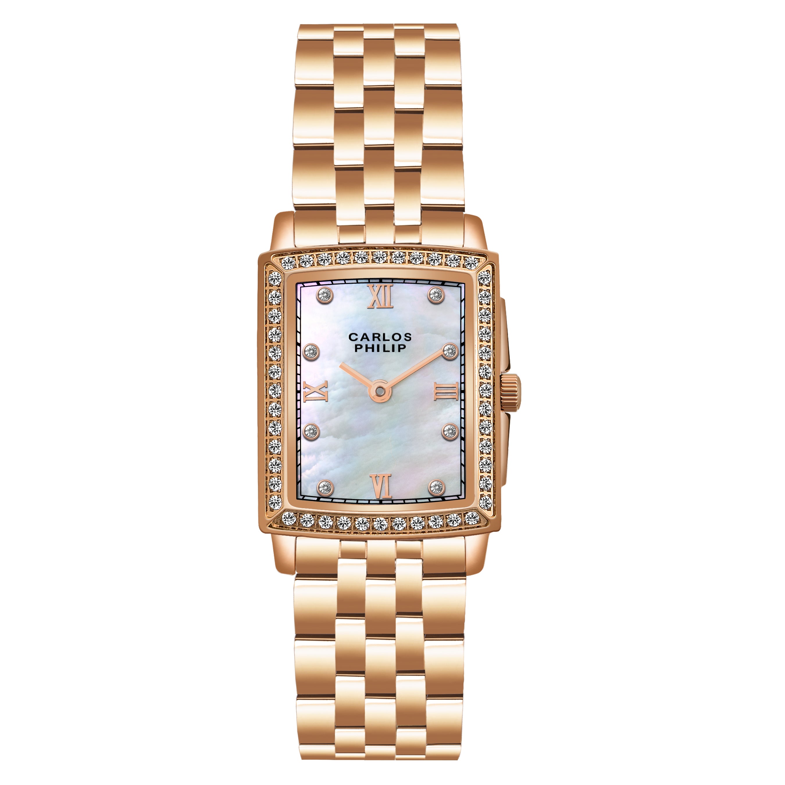 Aura-4061-1 + Dazzle Series S04029-2 Couple Watch