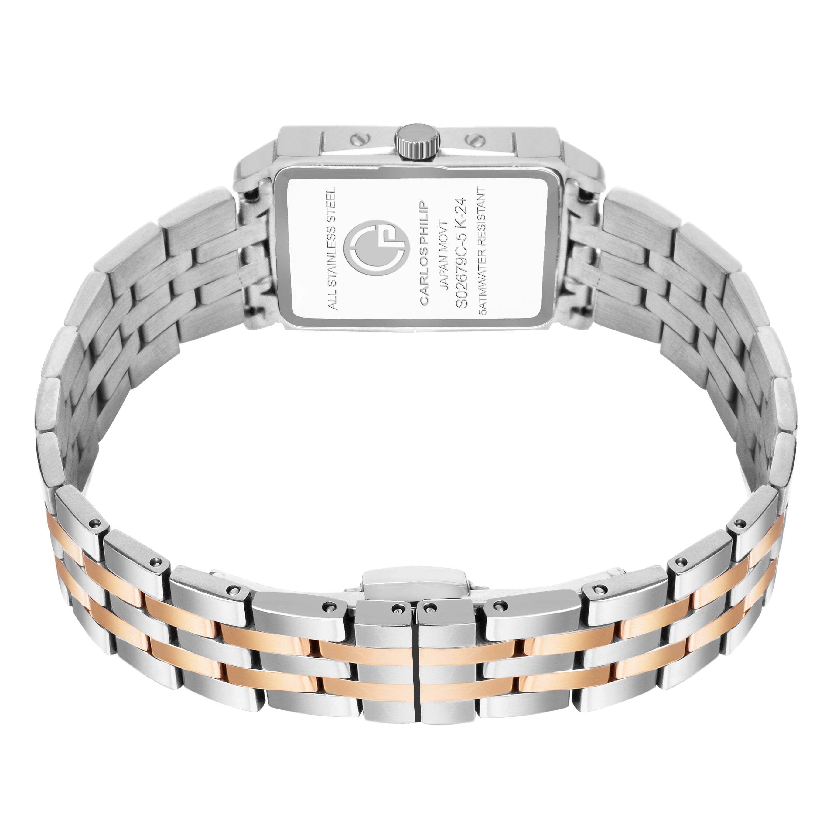 Aura-4061-6 + Dazzle Series S04029-5 Couple Watch