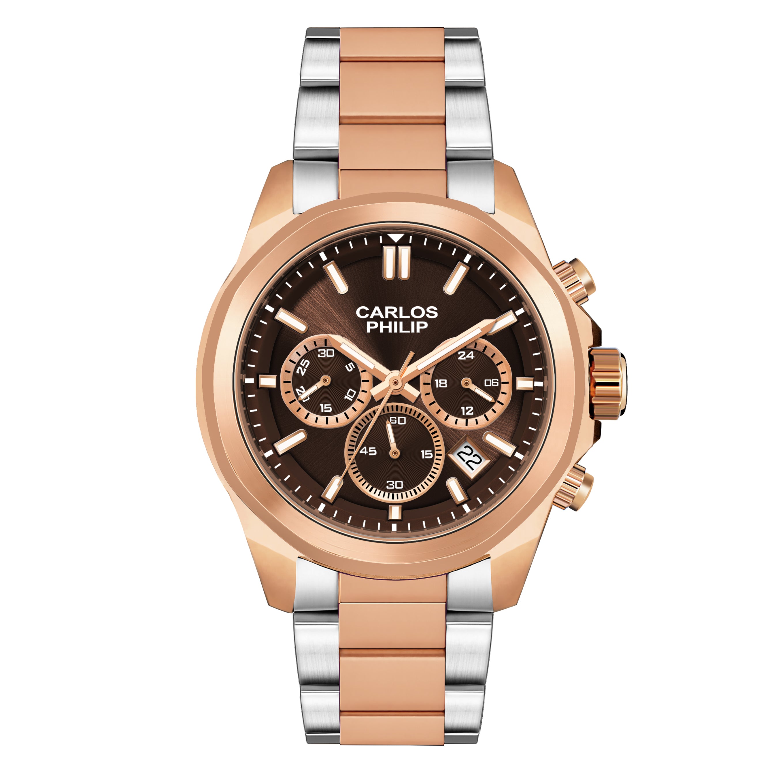 Aura-4061-6 + Dazzle Series S04029-5 Couple Watch