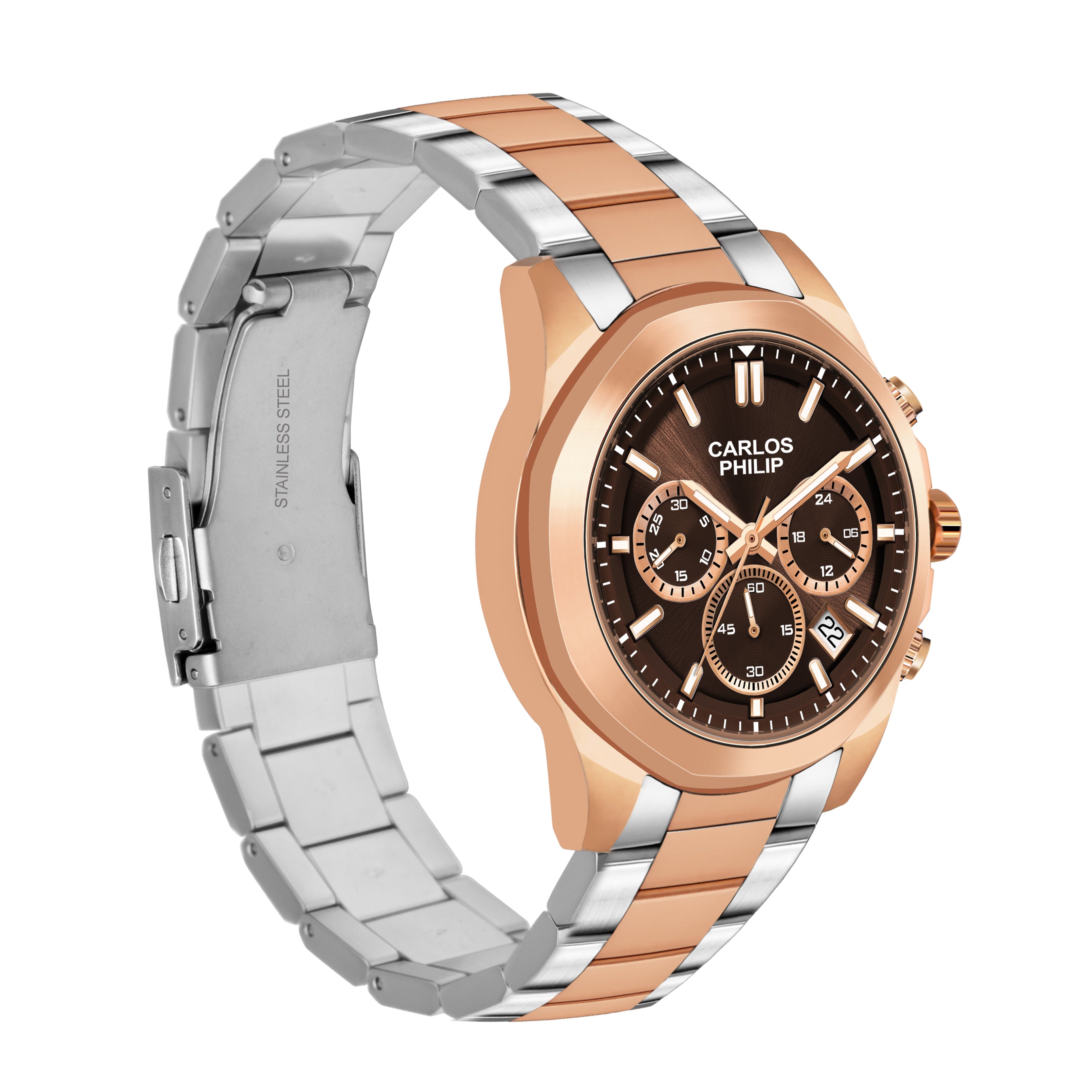 Aura-4061-6 + Dazzle Series S04029-5 Couple Watch