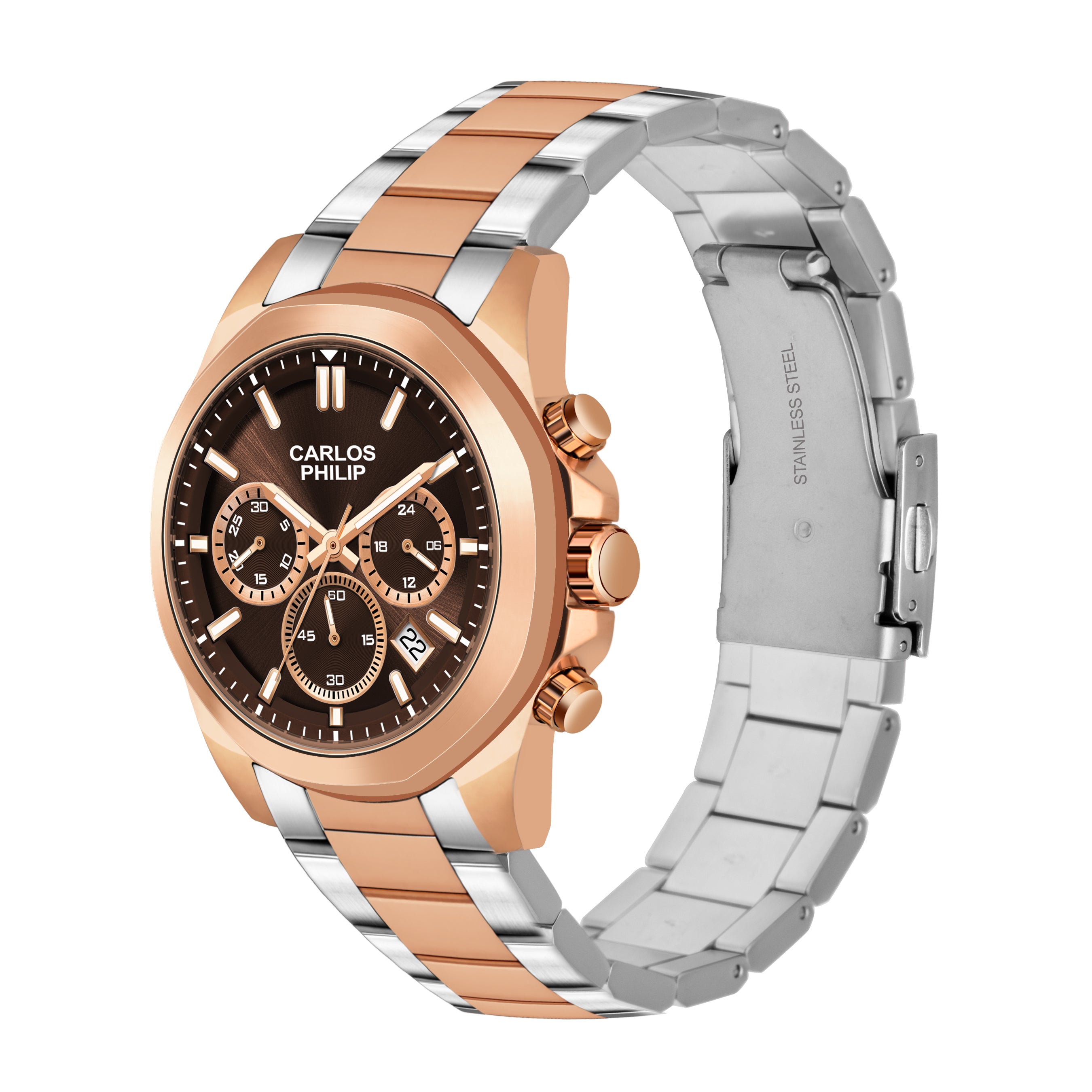 Aura-4061-6 + Dazzle Series S04029-5 Couple Watch