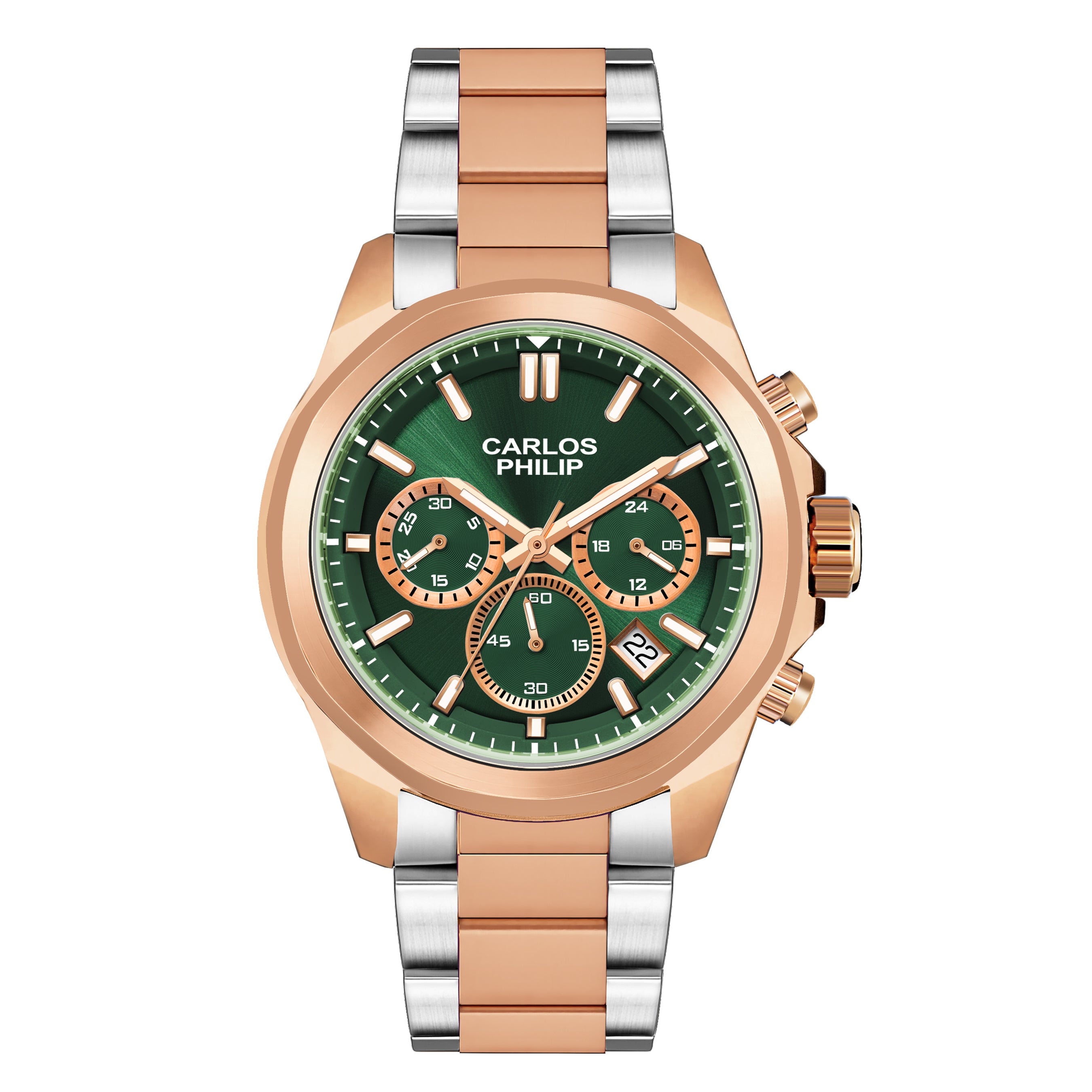 Aura-4061-8 + Dazzle Series S04029-3 Couple Watch