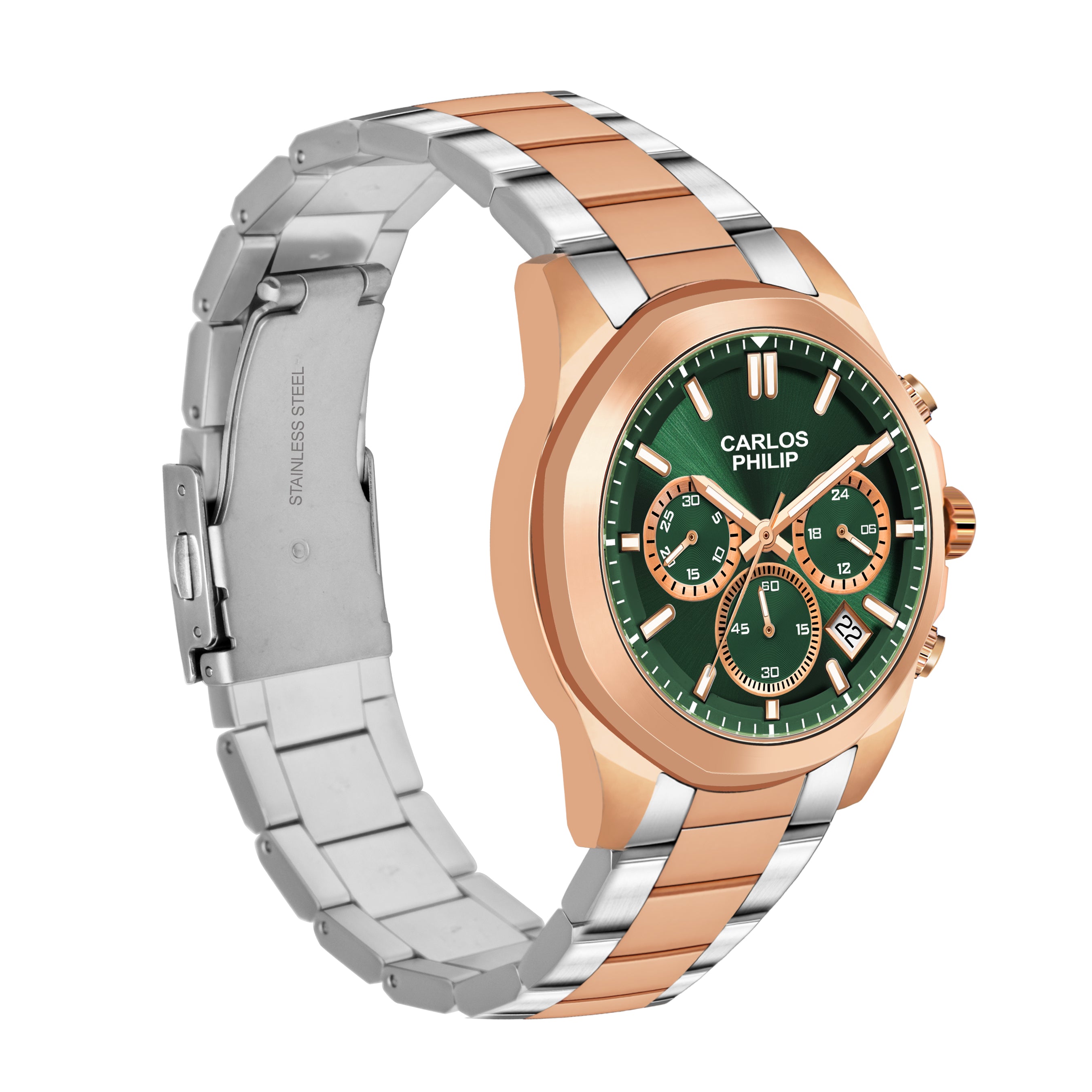 Aura-4061-8 + Dazzle Series S04029-3 Couple Watch