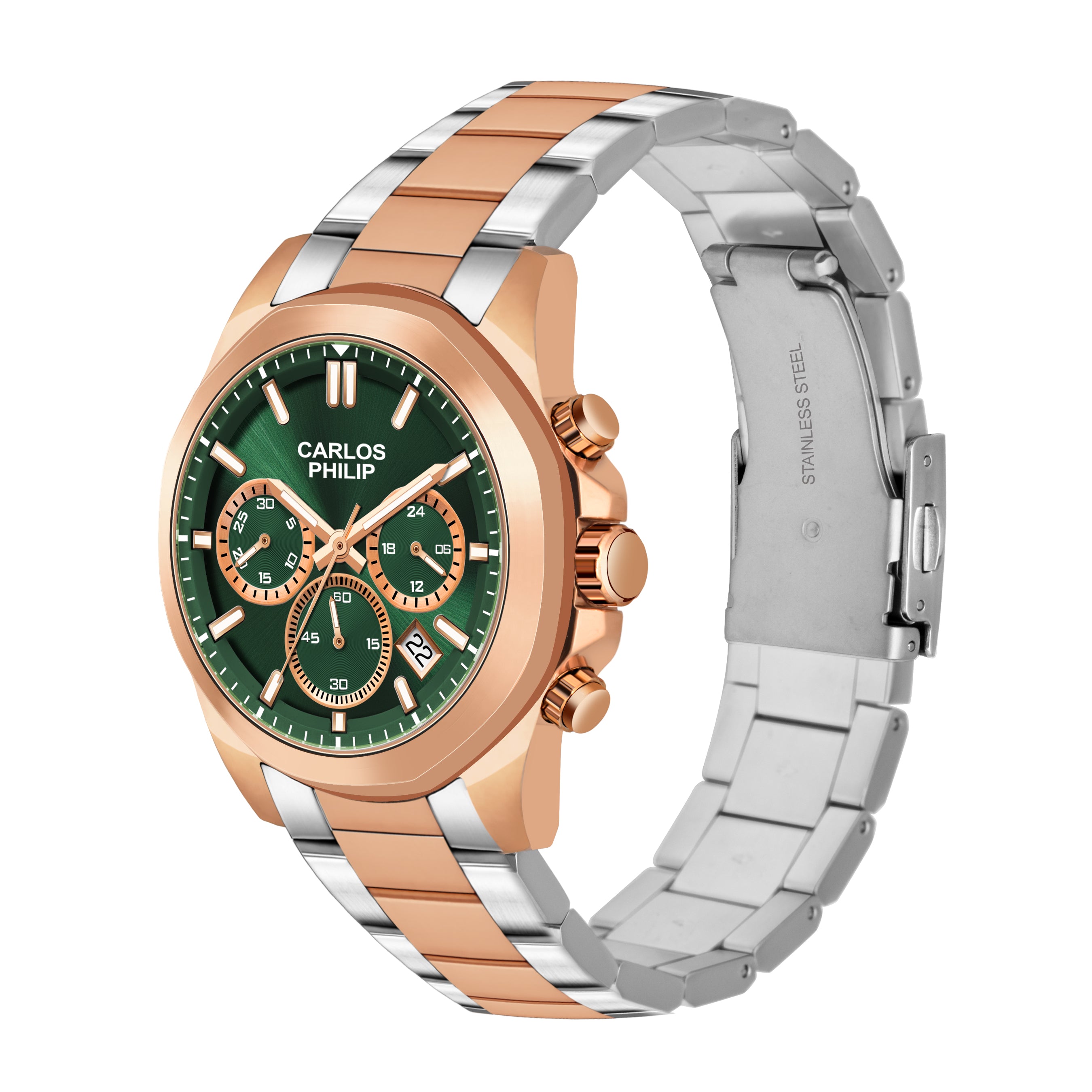 Aura-4061-8 + Dazzle Series S04029-3 Couple Watch