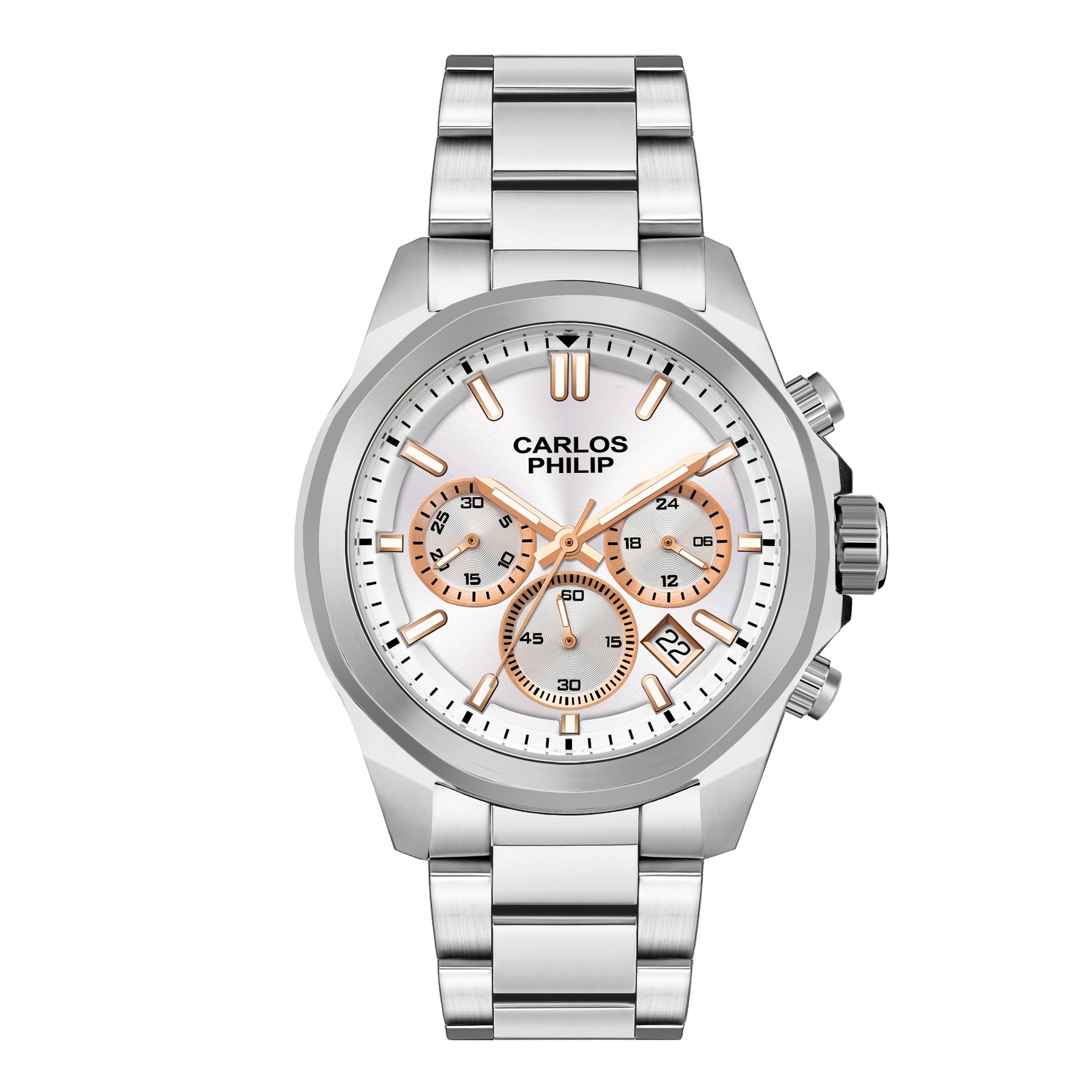 Aura-4061-9 + Dazzle Series S04029-1 Couple Watch