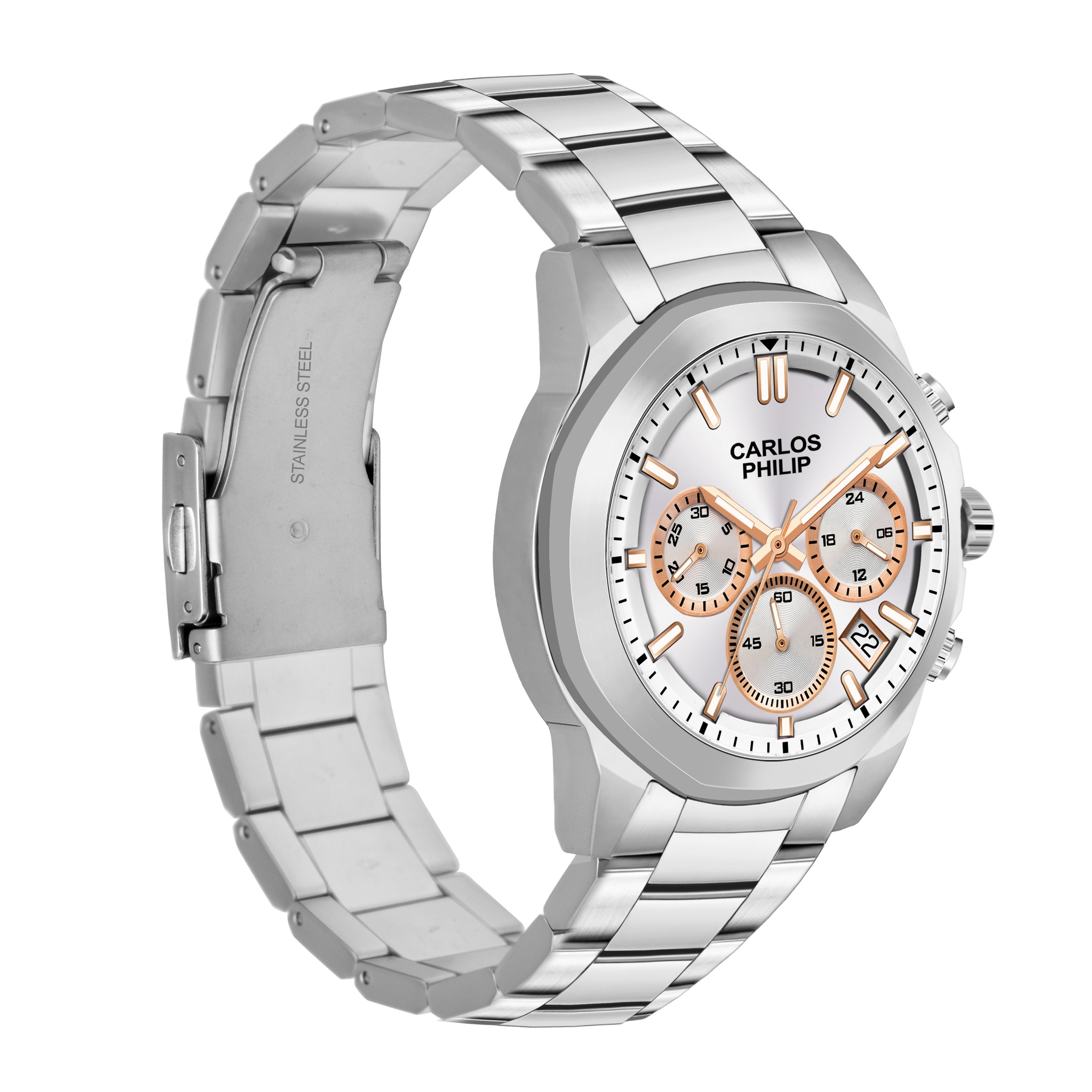 Aura-4061-9 + Dazzle Series S04029-1 Couple Watch