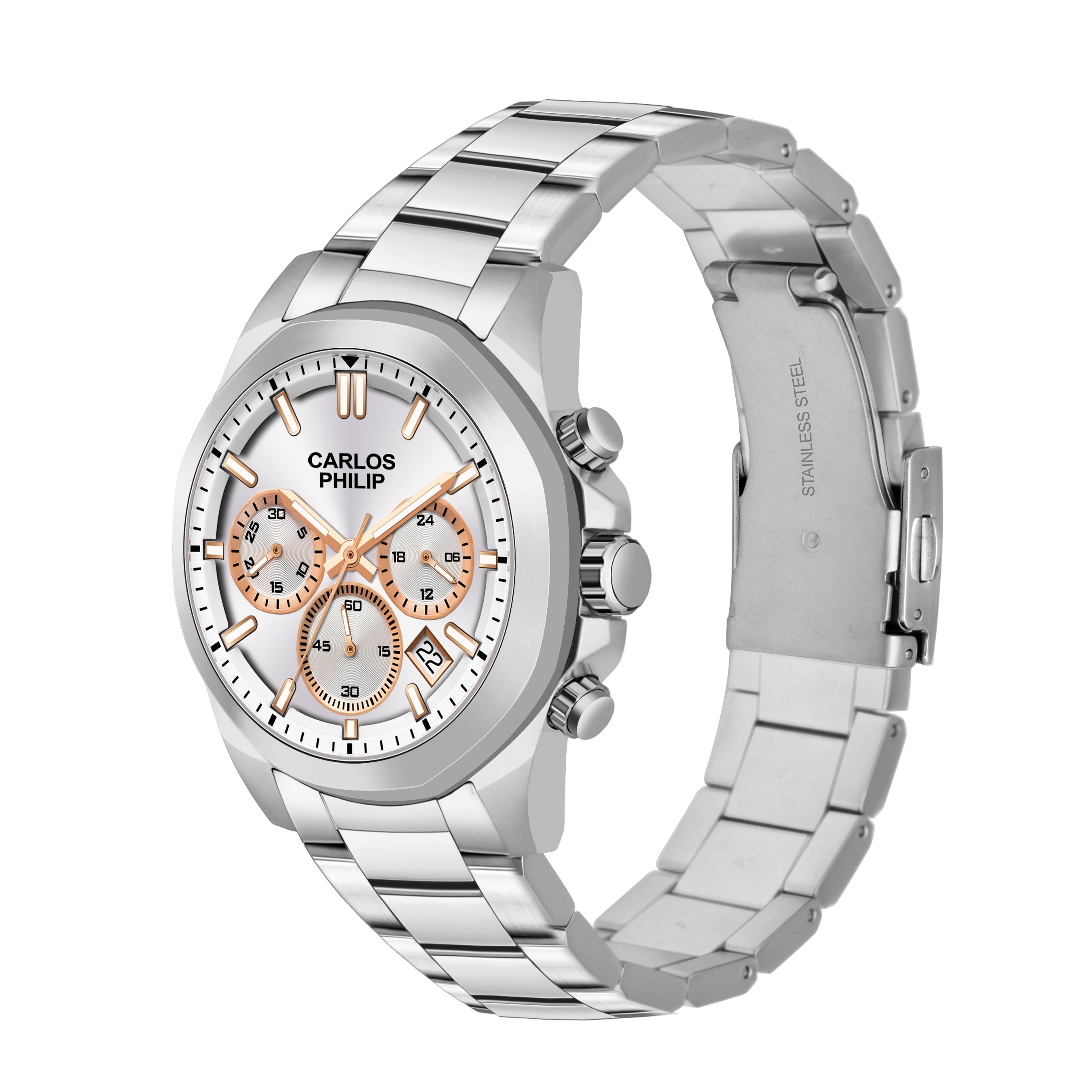 Aura-4061-9 + Dazzle Series S04029-1 Couple Watch