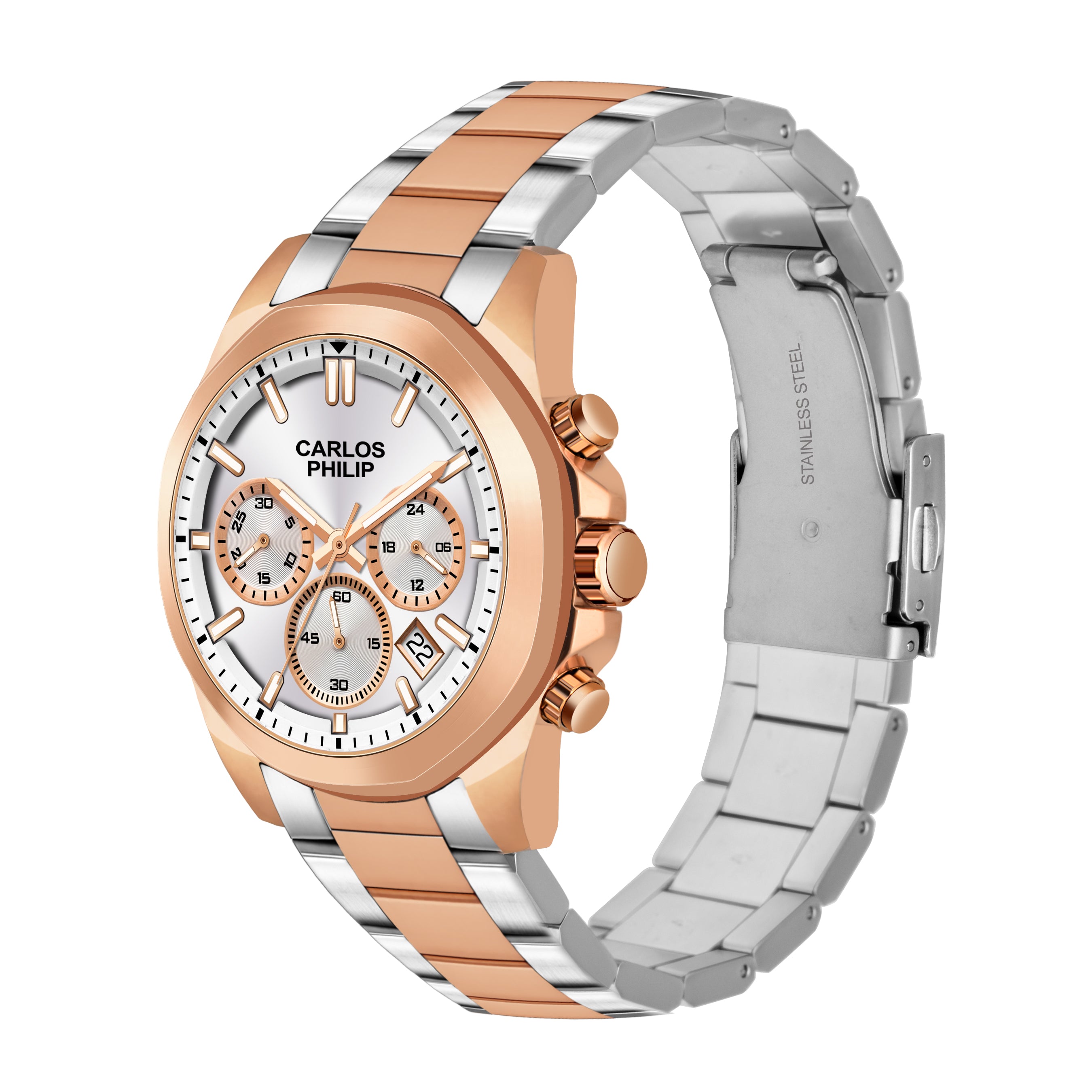 Aura-4061-1 + Dazzle Series S04029-2 Couple Watch