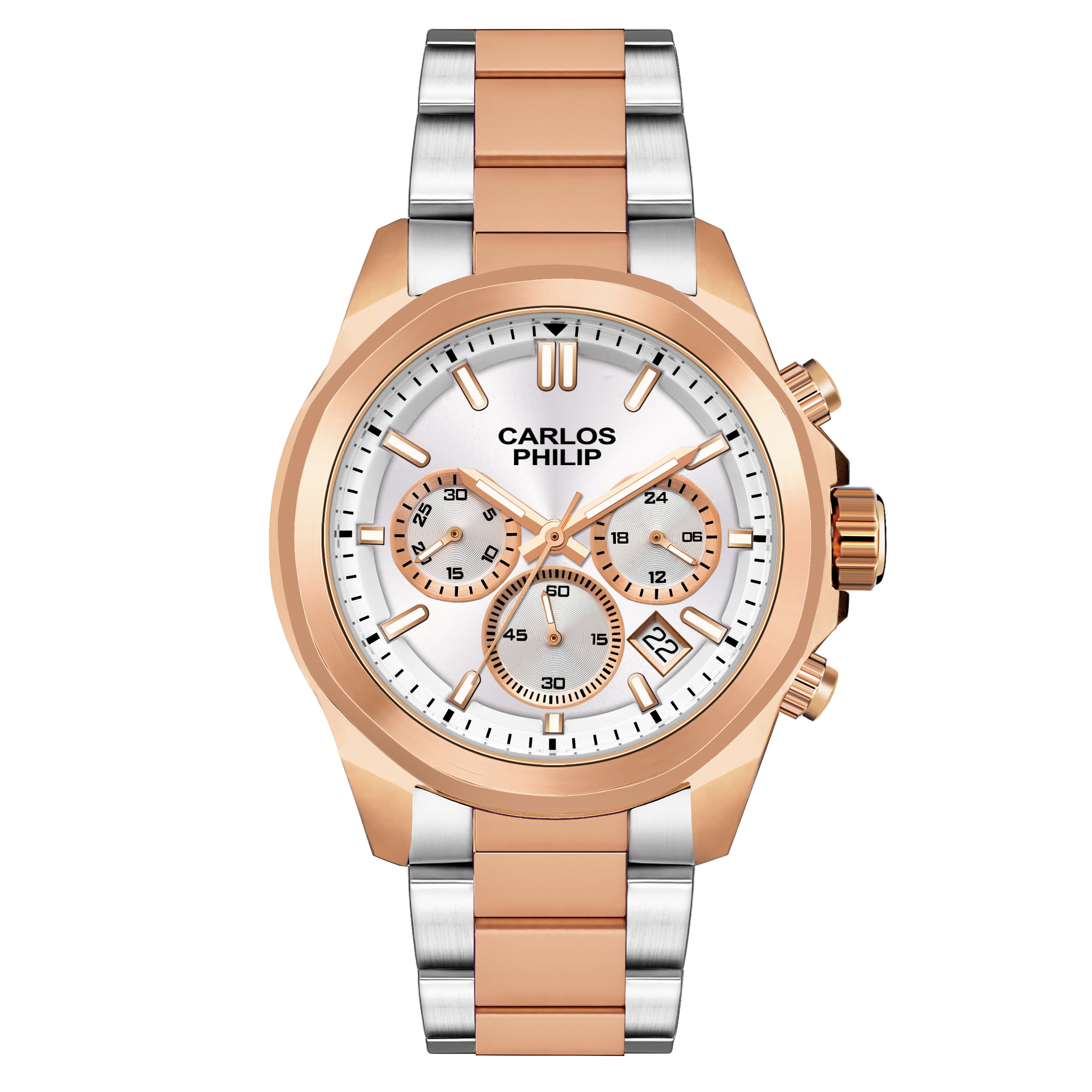 Aura-4061-1 + Dazzle Series S04029-2 Couple Watch