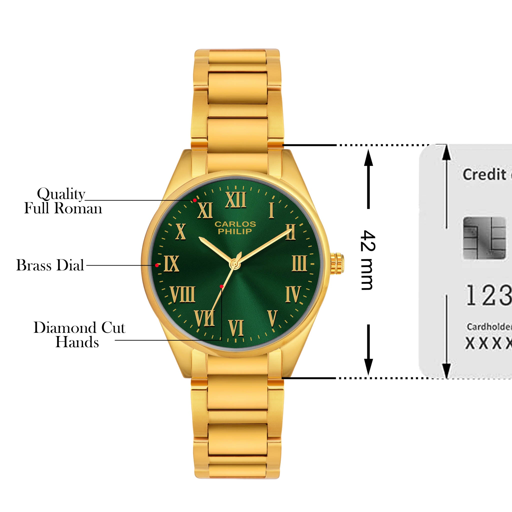 Core RSG 16 Green IGP + Celestia RSG 19 Green IGP Couple Watch