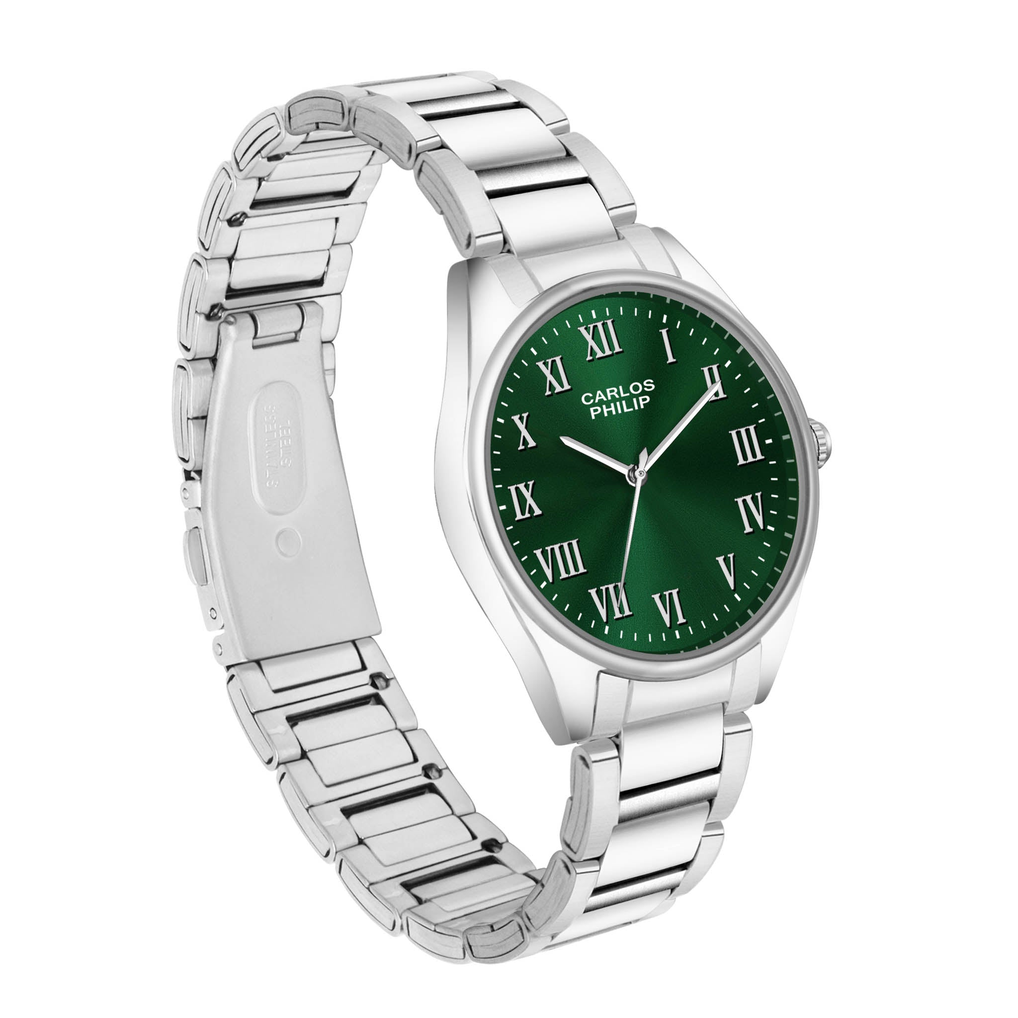 Romaluxe RSG 13 Green IGP TT + Celestia RSG 19 Green IPS Couple Watch