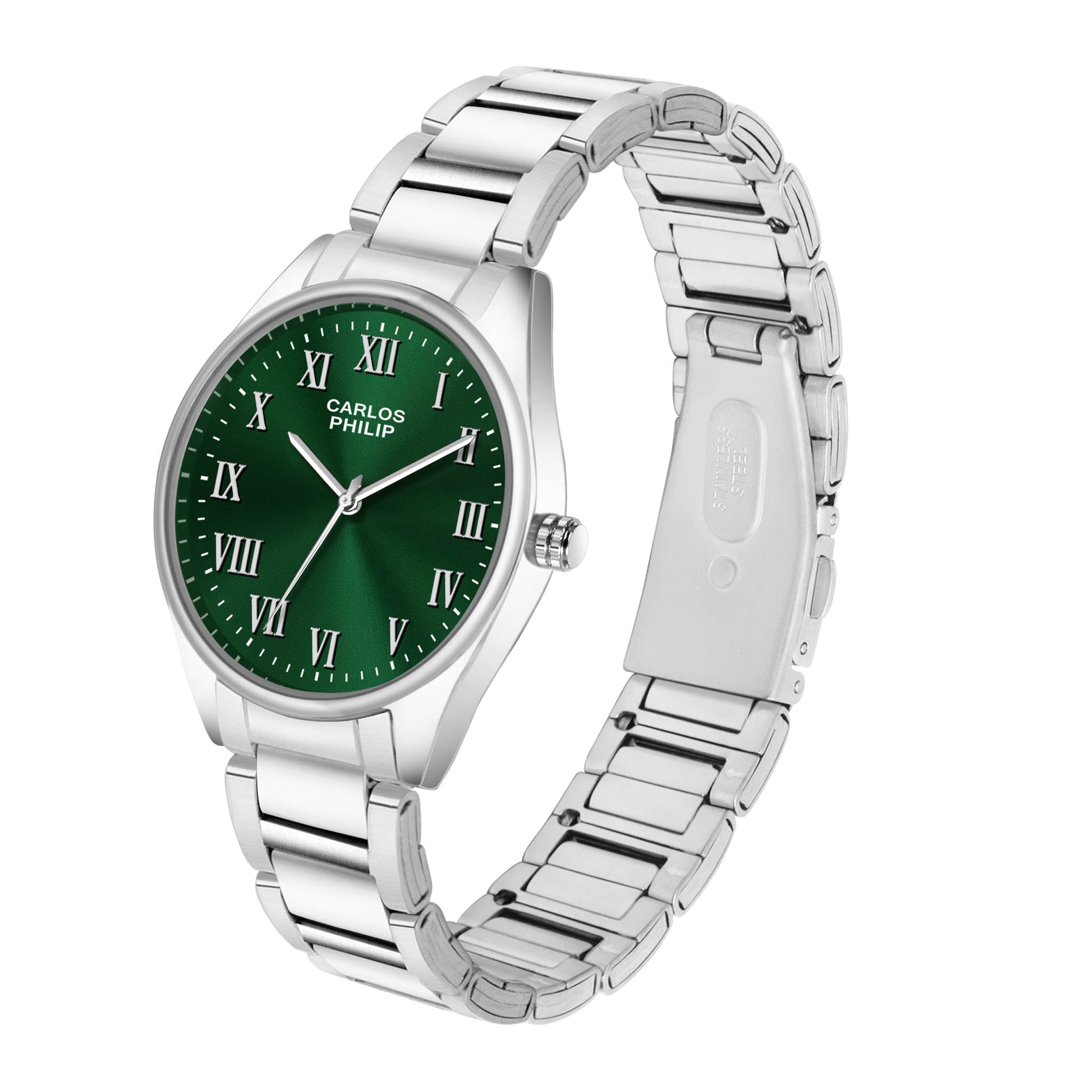 Romaluxe RSG 13 Green IGP TT + Celestia RSG 19 Green IPS Couple Watch