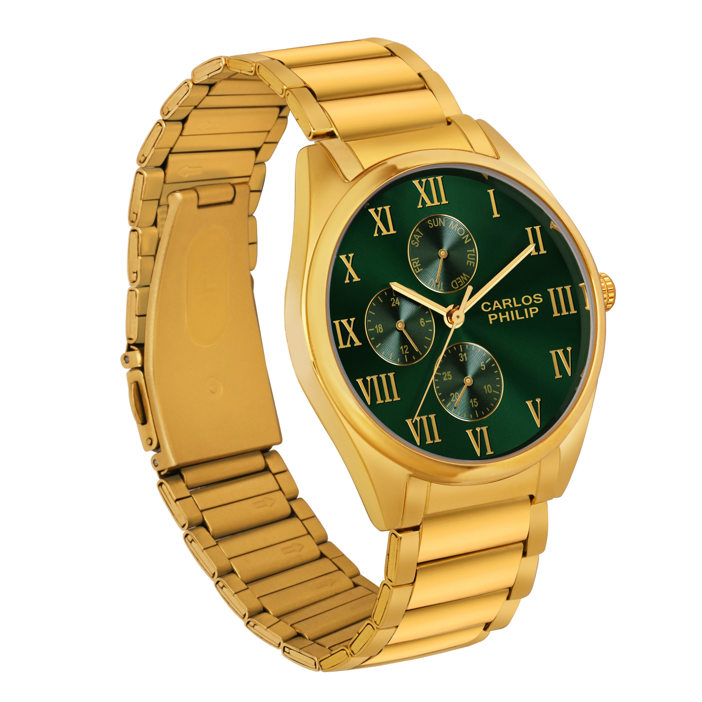 Element RSG 17 Green IGP + Celestia RSG 19 Green IPR Couple Watch