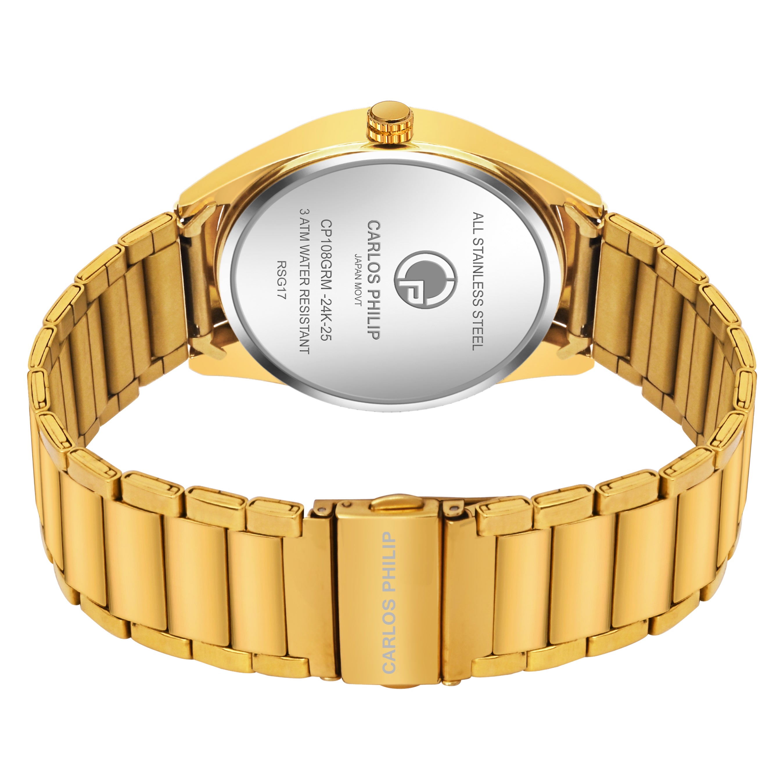 Element RSG 17 Green IGP + Celestia RSG 19 Green IPR Couple Watch